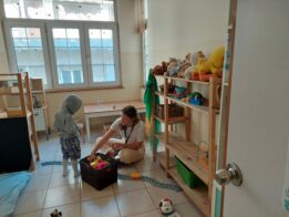 Kinderbetreuung in Victoria Comunication Center